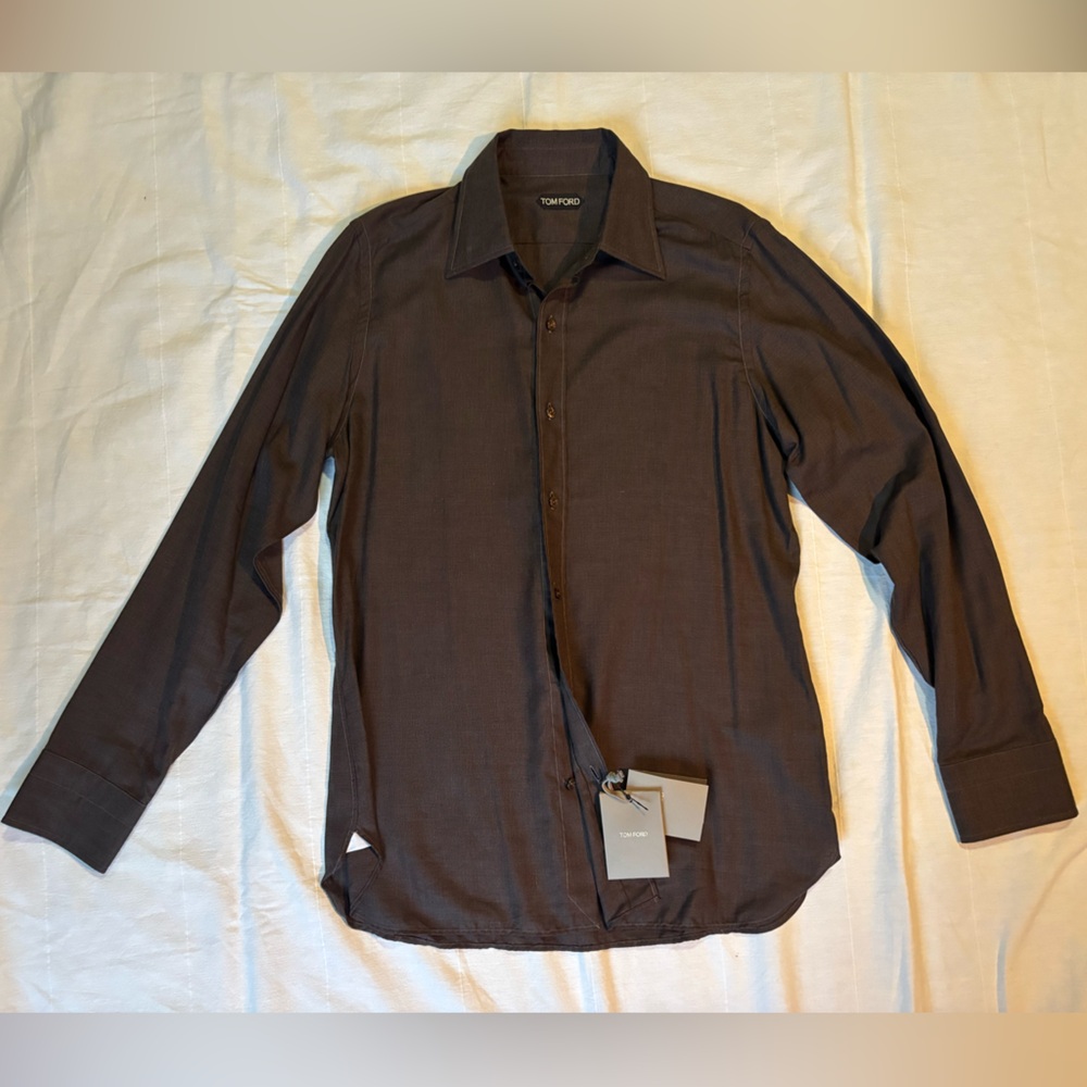 Tom Ford Chocolate Brown Shirt
